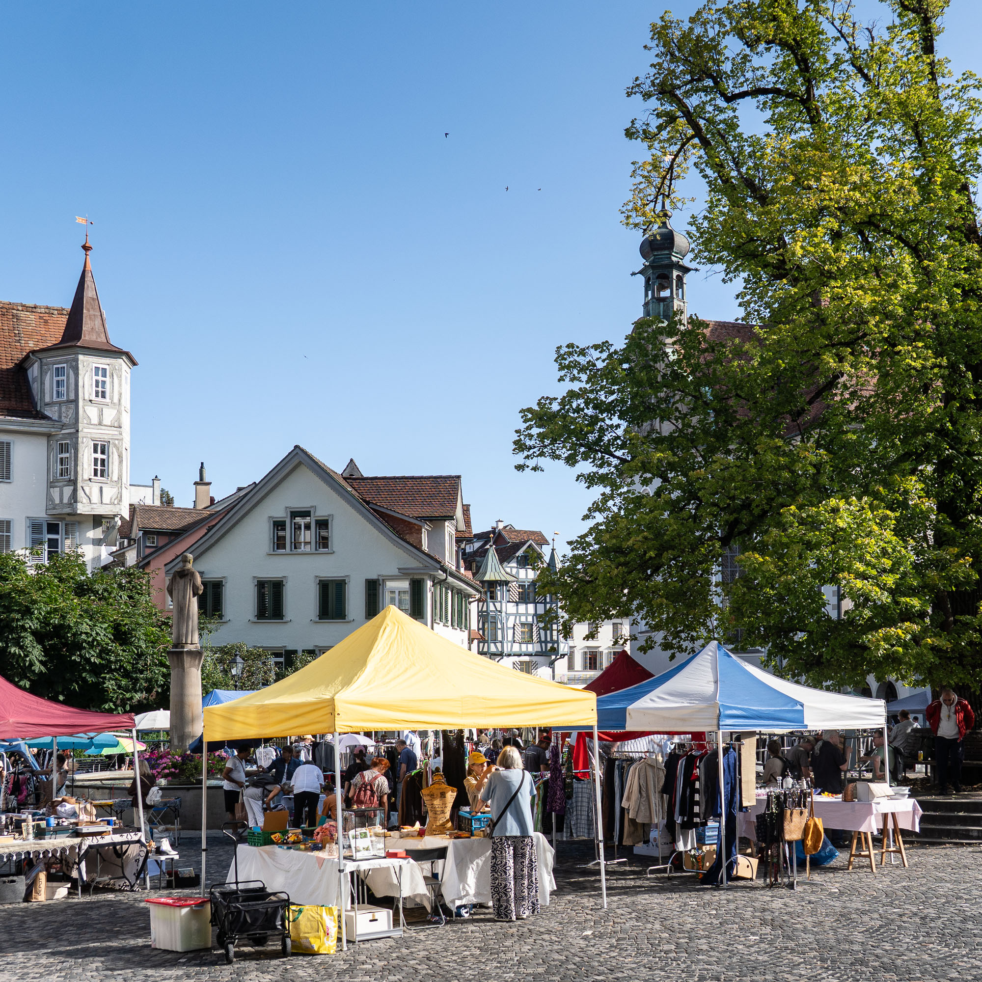 Flohmarkt Gallusplatz St. Gallen