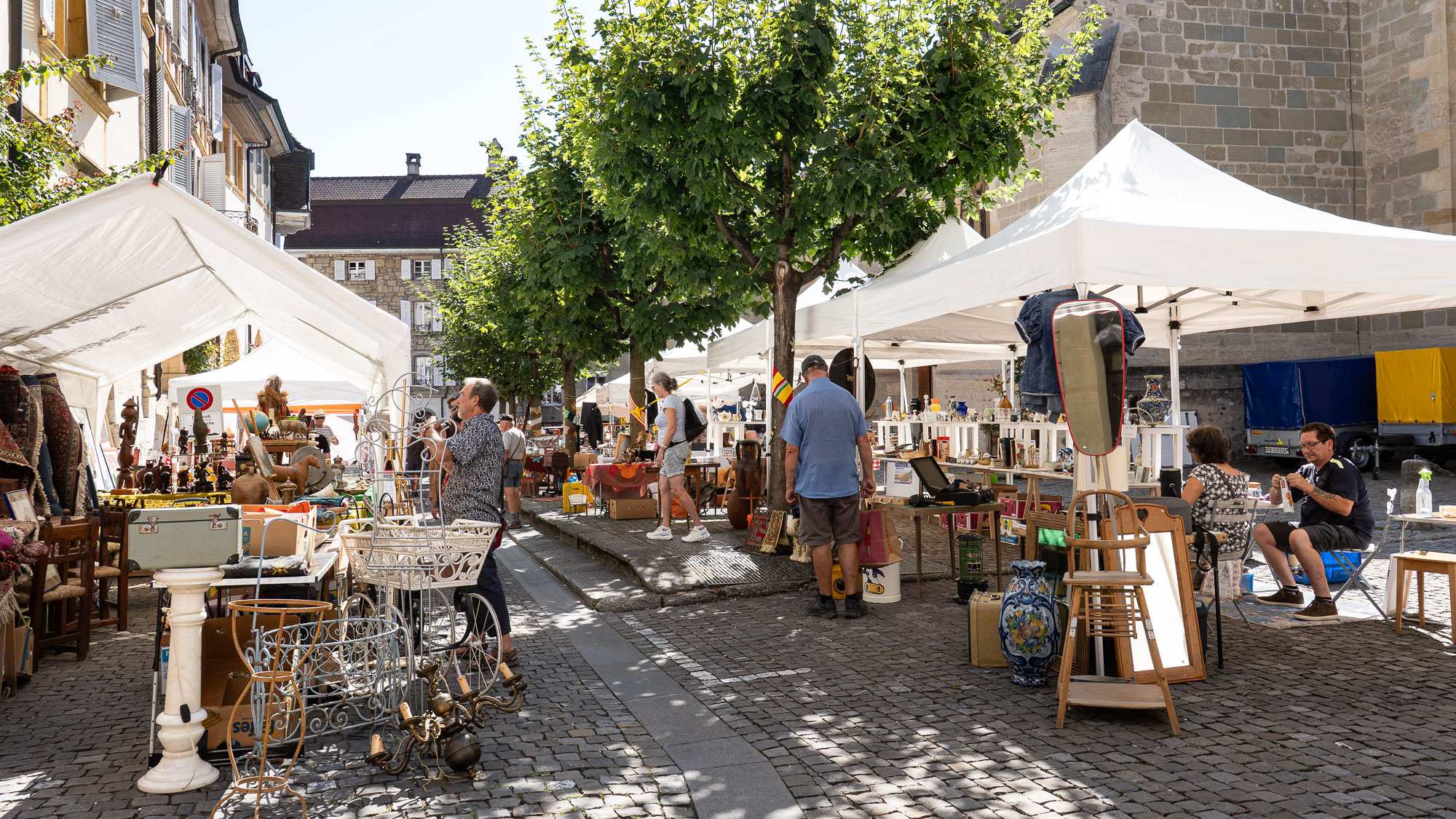 Open-Air-Brocante Estavayer-le-Lac