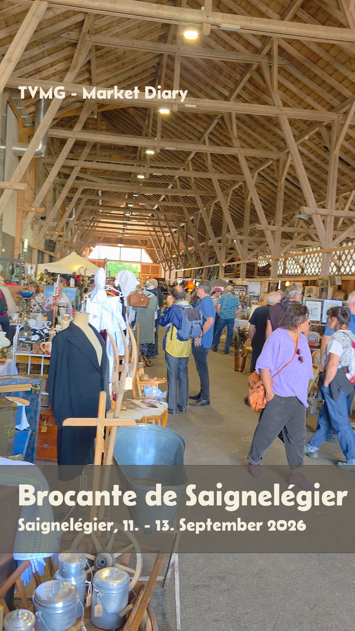 Brocante de Saignelégier – Salon design et vintage